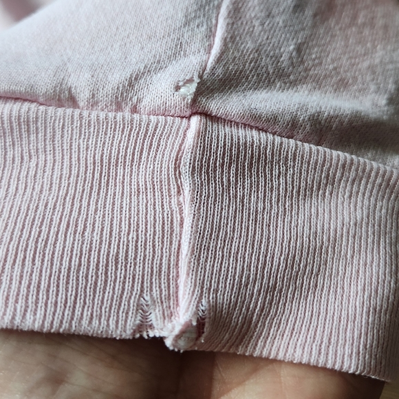 Vintage 90s Hawaii Hanauma Bay Employee pink crewneck sweater hipster skater - Picture 6 of 6